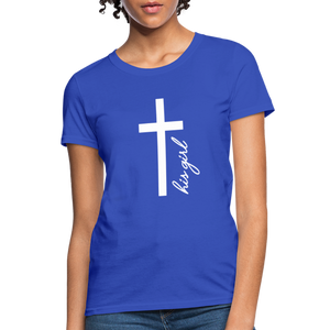 God's Girl Women's T-Shirt - royal blue