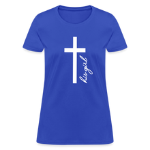 Load image into Gallery viewer, God&#39;s Girl Women&#39;s T-Shirt - royal blue