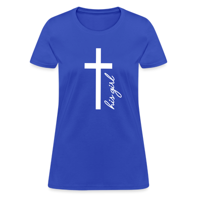 God's Girl Women's T-Shirt - royal blue