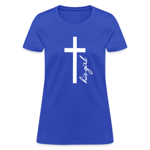 God's Girl Women's T-Shirt - royal blue