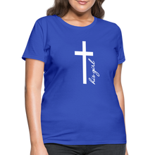 Load image into Gallery viewer, God&#39;s Girl Women&#39;s T-Shirt - royal blue