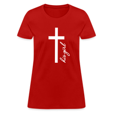 Load image into Gallery viewer, God&#39;s Girl Women&#39;s T-Shirt - red