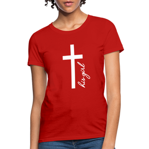 God's Girl Women's T-Shirt - red