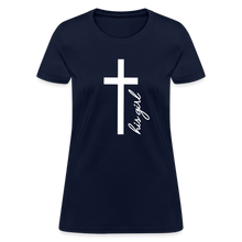 Load image into Gallery viewer, God&#39;s Girl Women&#39;s T-Shirt - navy