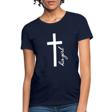 Load image into Gallery viewer, God&#39;s Girl Women&#39;s T-Shirt - navy