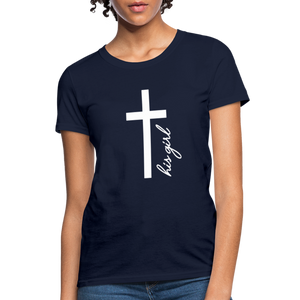 God's Girl Women's T-Shirt - navy