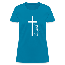 Load image into Gallery viewer, God&#39;s Girl Women&#39;s T-Shirt - turquoise