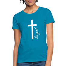 Load image into Gallery viewer, God&#39;s Girl Women&#39;s T-Shirt - turquoise