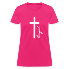 Load image into Gallery viewer, God&#39;s Girl Women&#39;s T-Shirt - fuchsia