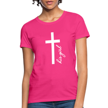 Load image into Gallery viewer, God&#39;s Girl Women&#39;s T-Shirt - fuchsia