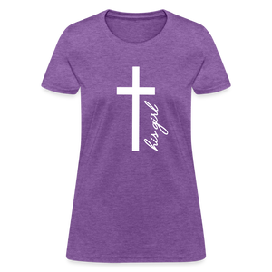 God's Girl Women's T-Shirt - purple heather