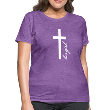 Load image into Gallery viewer, God&#39;s Girl Women&#39;s T-Shirt - purple heather