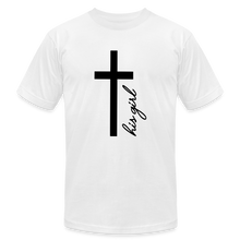 Load image into Gallery viewer, God&#39;s Girl Unisex Jersey T-Shirt by Bella + Canvas - white