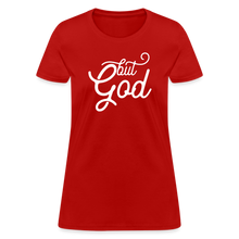 Load image into Gallery viewer, But God Women&#39;s T-Shirt - red