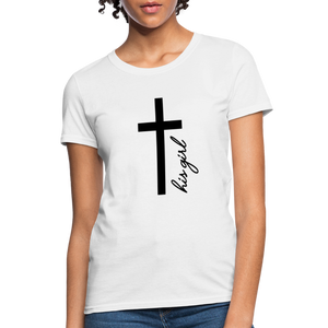 God's Girl Women's T-Shirt - white