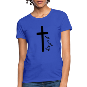 God's Girl Women's T-Shirt - royal blue