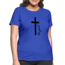 Load image into Gallery viewer, God&#39;s Girl Women&#39;s T-Shirt - royal blue