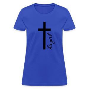 God's Girl Women's T-Shirt - royal blue