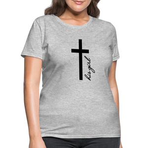 God's Girl Women's T-Shirt - heather gray