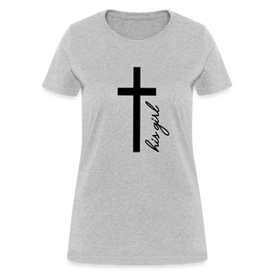 God's Girl Women's T-Shirt - heather gray