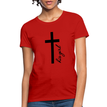 Load image into Gallery viewer, God&#39;s Girl Women&#39;s T-Shirt - red