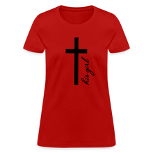 Load image into Gallery viewer, God&#39;s Girl Women&#39;s T-Shirt - red