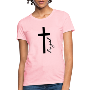 God's Girl Women's T-Shirt - pink