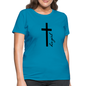 God's Girl Women's T-Shirt - turquoise