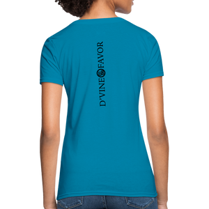 God's Girl Women's T-Shirt - turquoise