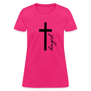 God's Girl Women's T-Shirt - fuchsia