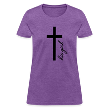 Load image into Gallery viewer, God&#39;s Girl Women&#39;s T-Shirt - purple heather