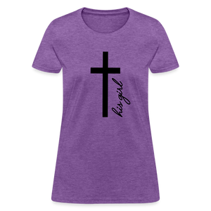 God's Girl Women's T-Shirt - purple heather