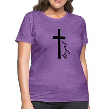 Load image into Gallery viewer, God&#39;s Girl Women&#39;s T-Shirt - purple heather