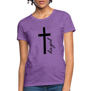 God's Girl Women's T-Shirt - purple heather