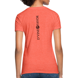 God's Girl Women's T-Shirt - heather coral