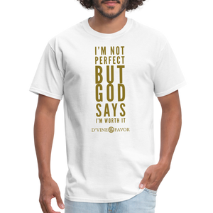 I'm Not Perfect - Unisex Classic T-Shirt - white