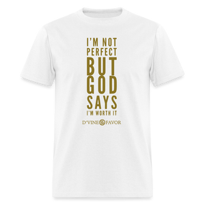 I'm Not Perfect - Unisex Classic T-Shirt - white