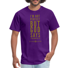 Load image into Gallery viewer, I&#39;m Not Perfect - Unisex Classic T-Shirt - purple