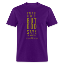 Load image into Gallery viewer, I&#39;m Not Perfect - Unisex Classic T-Shirt - purple