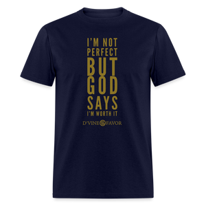 I'm Not Perfect - Unisex Classic T-Shirt - navy