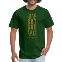 Load image into Gallery viewer, I&#39;m Not Perfect - Unisex Classic T-Shirt - forest green