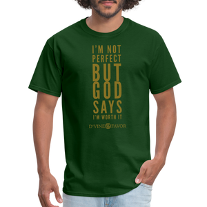 I'm Not Perfect - Unisex Classic T-Shirt - forest green