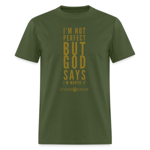 I'm Not Perfect - Unisex Classic T-Shirt - military green