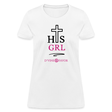 His Girl Women's T-Shirt - white