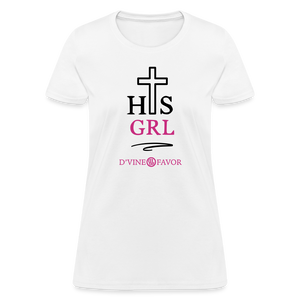 His Girl Women's T-Shirt - white