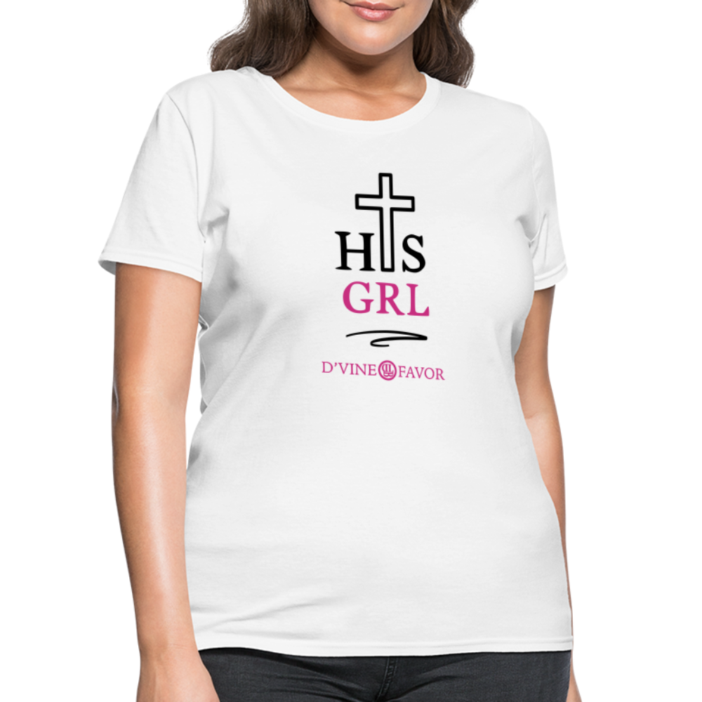 His Girl Women's T-Shirt - white