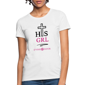 His Girl Women's T-Shirt - white