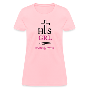 His Girl Women's T-Shirt - pink