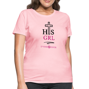 His Girl Women's T-Shirt - pink