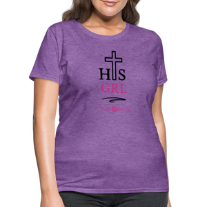 His Girl Women's T-Shirt - purple heather